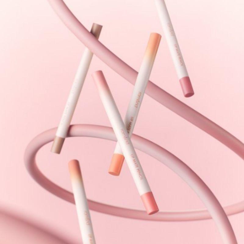 Rom&nd Lip Mate Pencil 0.5g Natural Lip Contour & Overlip Defining Pencil for Fuller-Looking Lips