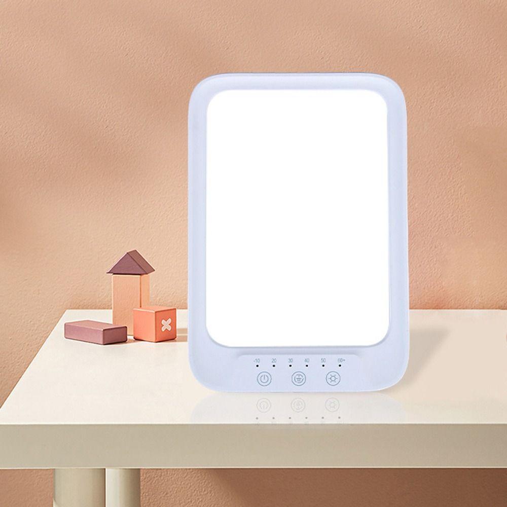 New Full Spectrum SAD Light Timing Tunable Color Temperature Brightness Lamp with Stand Bionic Sunlight Light