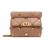 Roman Stud Quilted Diamond Pattern Lambskin Handheld Shoulder Crossbody Bag Medium Women Bags Cinnamon-Pink WW2B0I82BSFGF9