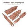 Sheet Metal Shaping Stud Welder Kit: Triangle Keyhole, OT Plate, Round Spot, Copper Washer, Pull Ring.