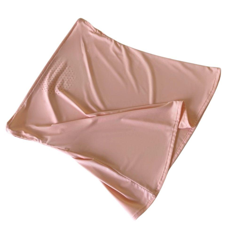 Eisseide Gesichtsschal Atmungsaktiv UV Sonnenschutzmaske Weiche Halswickel Abdeckung Für Sommer Outdoor-Aktivitäten Sonnenschutz Ohrschal Neu