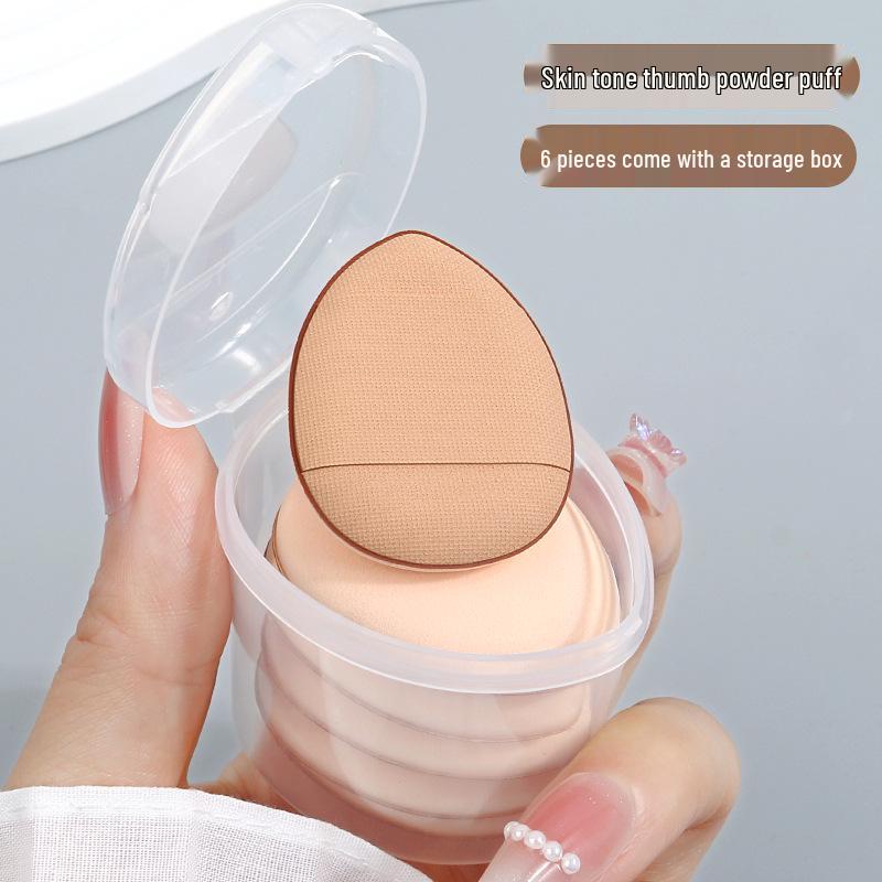 Finger Cushion Setting Powder Puff and Concealer