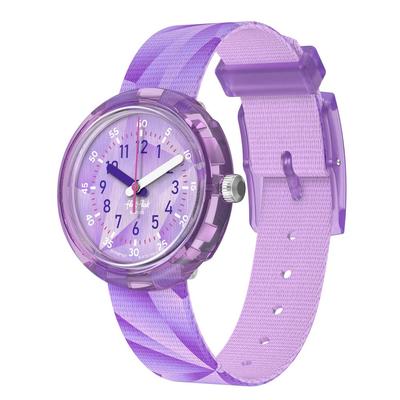 Swatch Flik Flak Purple Prism Watch FPNP167 for Purple Girls,