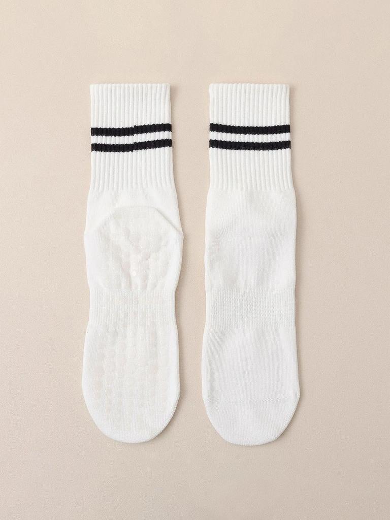 Pilates Socks With Grips For Women Yoga Socks Barre Socks Non Slip Socks Of 1/2/3/6Pairs