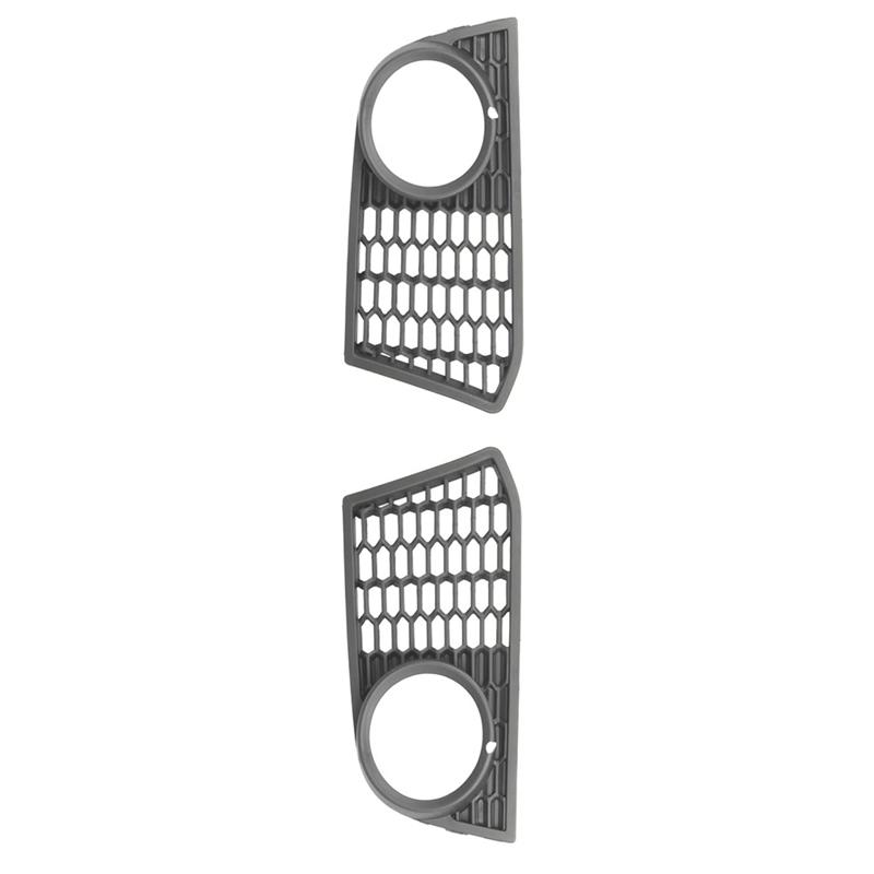 Front Bumper Grille Left& Right Fog Lamp Frame For BMW 5 Series(F10/F11) 2010-2017 Part Numbers 51117906197 51117906198