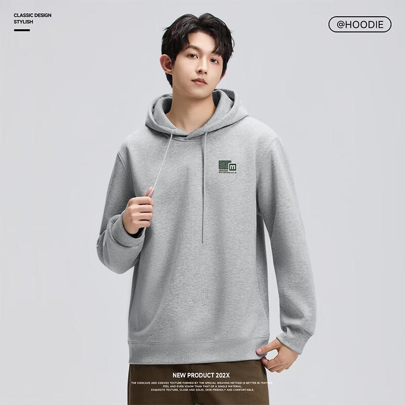Mark Fairwhale Men's Winter Fleece Lined Hooded Sweatshirt