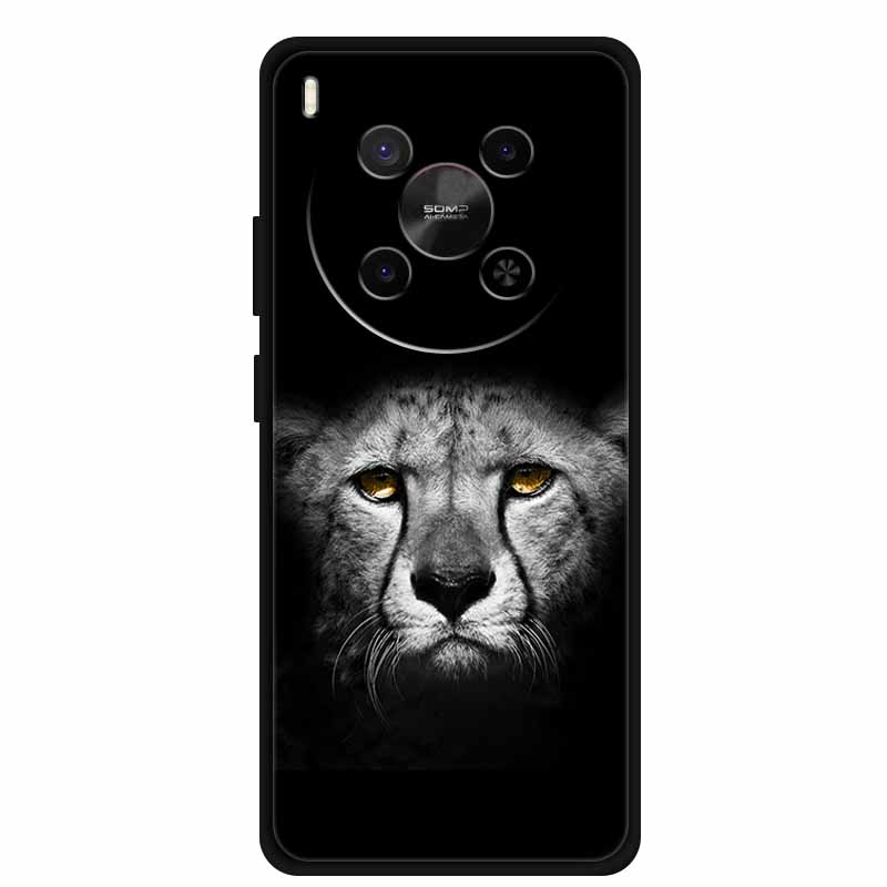 For ZTE Blade V70 Max Case NubiaV 70 Max Wolf Lion Cartoon Silicone TPU Phone Cover For Nubia V70 Max Soft Protective Funda Para
