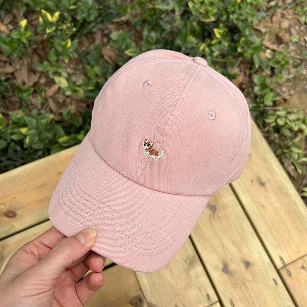 Cotton Women Baseball Hat Breathable Embroidered Peaked Cap Adjustable Men Sunshade Hat  Spring