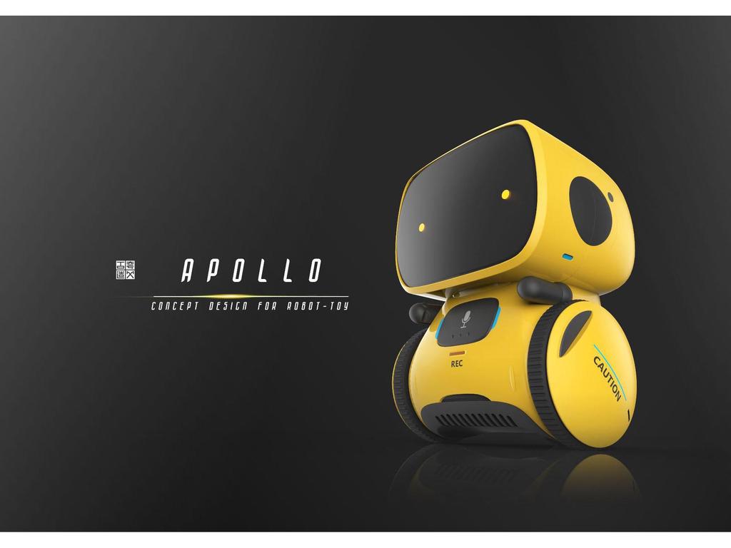 Voice Interaction Remote Control Mini Robot Toy with Recording & Voice Changing Features for Kids