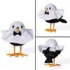Halloween Bird Decorations Ghost Festival Bird Doll Window Display Party Scene Desktop Decorations