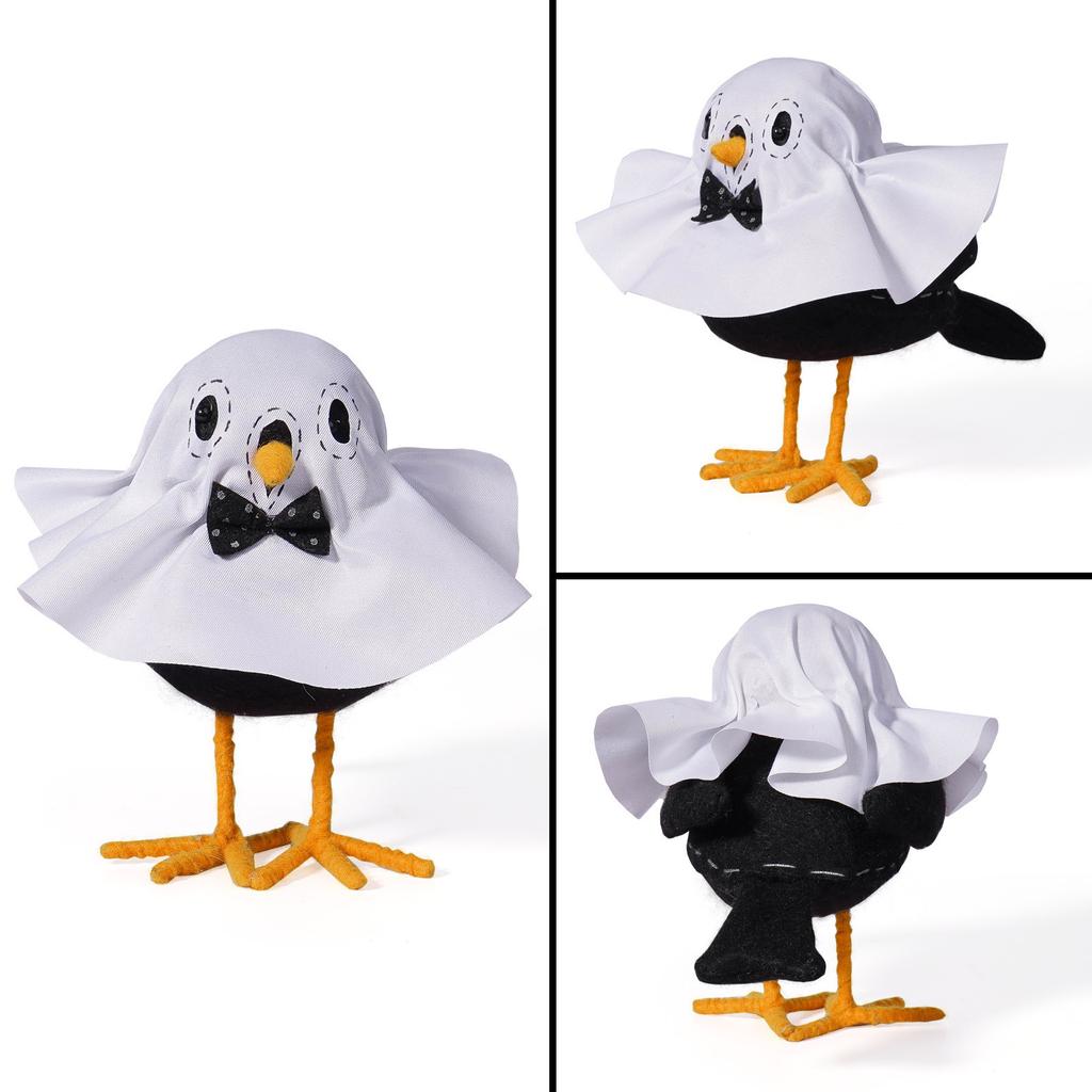 Halloween Bird Decorations Festival duchů Ptačí panenka Okenní zobrazení Party Scene Desktop Dekorace