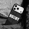 Rugby Eat Sleep And Repeat Phone Case For iPhone 17 AIR 16 Pro Max 15 14 Pro 11 12 13 Shockproof Silicone Cover