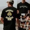 Mayans MC Southern Cali Front Back Patch Biker Motorcycle Vintage Men's T-Shirt Mens Graphic Ts