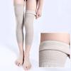 2PCS Winter Warm Wool Cashmere Leg Warmers Sleeves Thick Fleece Lined Knee Pads Brace Support Guard Protector Long Thermal Wraps