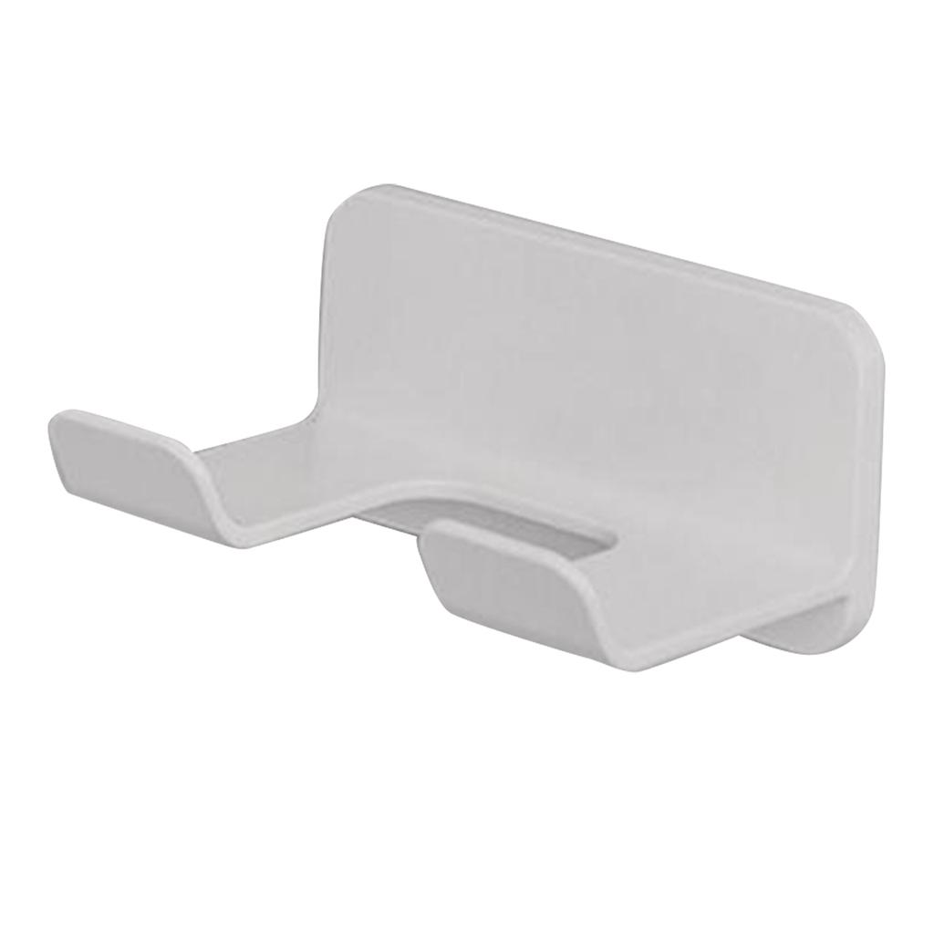 Hair Dryer Rack Wall Mounted Punch Free Resin Japanese Style Design Blow Dryer Holder for Bathroom Shower Room