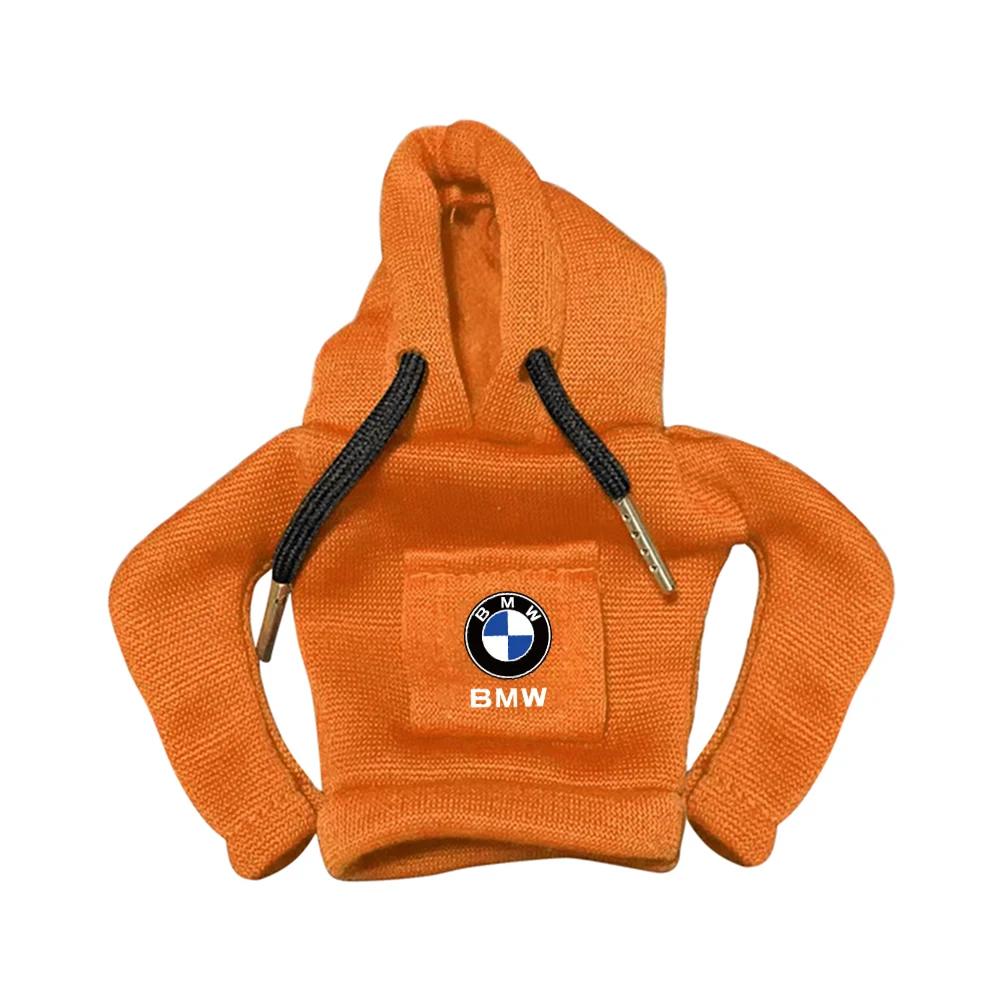LLYEG1 Car Sticker 1pc Hoodie Handle Creative Car gear lever hoodie Shift Lever Cover Funny For BMW M E70 F32 X6 Auto Interior Accessor