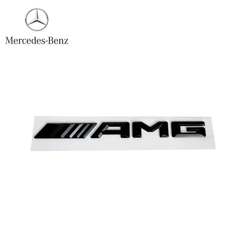 

C200 E200 New For Mercedes Benz 3d ABS Black Logo AMG Emblem Letters Car Trunk Badge For Mercedes Benz W204 W205 W176 W177 W212 чёрный