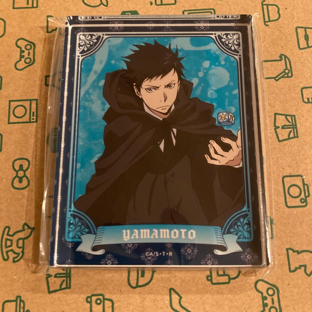 

[USED] Katekyo Hitman Reborn Lottery Mate Takeshi Yamamoto A Prize Acrylic Block
