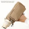 with Adjustable Shoulder Strap Water Bottle Holder Pouch with Keychain & Mountaineering Button With Phone Pocket Water Cup Bags