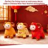 20/30cm Plush Mascot Doll New Year Mascot Goat Plush Doll Sheep Stuffed Animal Toy  Home Decoration
