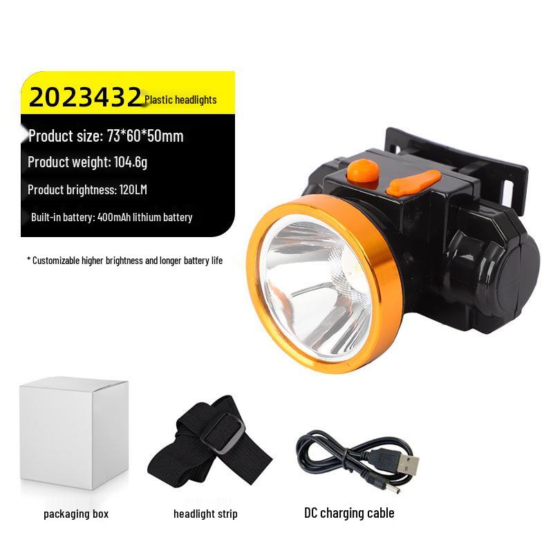 Ultra-Light High-Intensity LED Headlamp for Night Fishing, Hiking, Running, and Camping