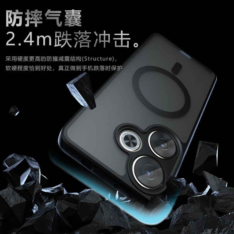 Applicable to Apple 11plus mobile phone case, magnetic suction iPhone11Promax anti-drop protective case is hot.