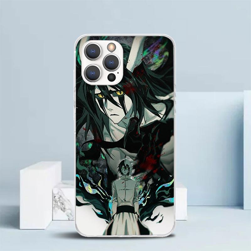 Bleach Ulquiorra Cifer 4 Phone Case For IPhone 16 17 Air 16E 15 14 Plus 13 Mini 12 11 Pro Max 7 8 + SE 2020 Soft TPU Back Cover