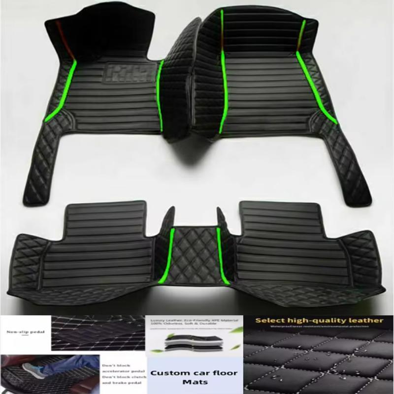 5D leather waterproof Custom Car Floor Mats For Chevrolet Sonic Auto Carpets Foot Coche Accessorie liners