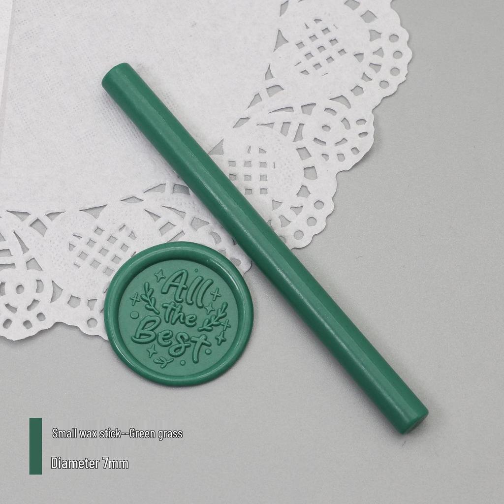 Bețișoare de Ceară de Sigiliu Mat Perlat, 125 Culori, 10x0.7cm, Compatibile cu Pistoale de Ceară, Culori Mixabile