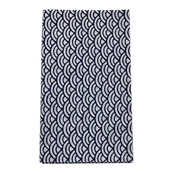 Miyamoto-Towel Miyamoto Made in Japan Infusion Fine Pattern Tenugui 33 x 90cm Qinghai Wave 3572