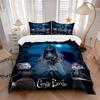 3pcs Corpse Bride Duvet Cover Set, 1 Duvet Cover + 2 Pillowcases (No Insert), High-Definition Print, Home & Dorm Set Yy251208053