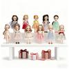 Non-Toxic 1Pc/4Pcs Princess Vinyl Doll Collection Figure With Stand Collectible Doll Cute Doll Set Pvc Fashion Figure Toy For Children Gift