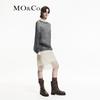 MO&Co. Mohair Wool Blend Lantern Sleeve Knit Sweater