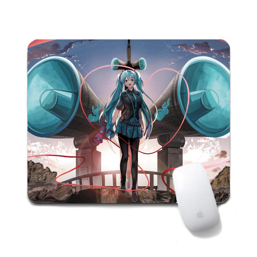 Hatsune Miku Non-Slip Mouse Pad, 20x24cm