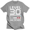 Level 30 Years Old 1993 30th Birthday Gift T Shirts Graphic Cotton Streetwear Short Sleeve O-Neck Harajuku T-shirt