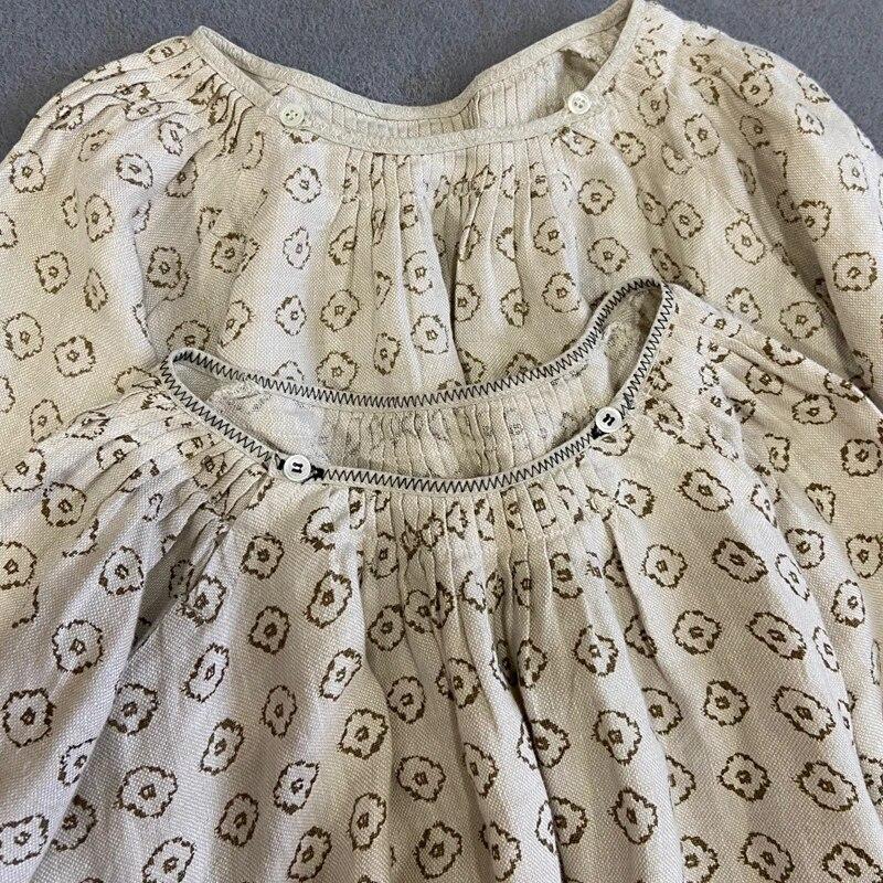 Johnature Vintage Japanese Embroidery Print Dresses Women Autumn Winter Loose Simple Render Dresses