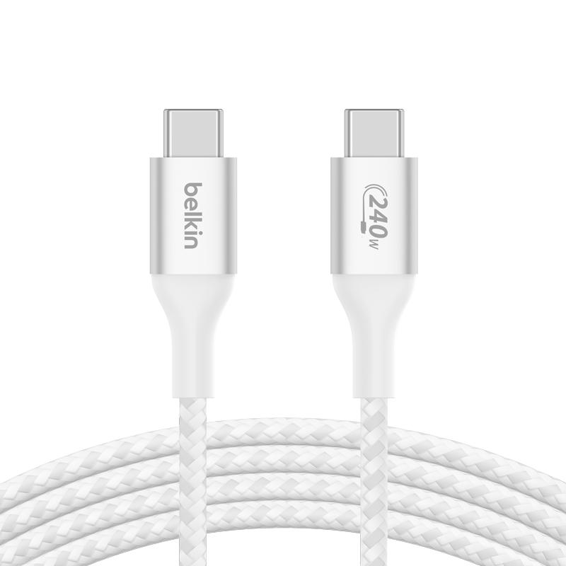 

Belkin Type-C PD Швидкісний плетений кабель 1m