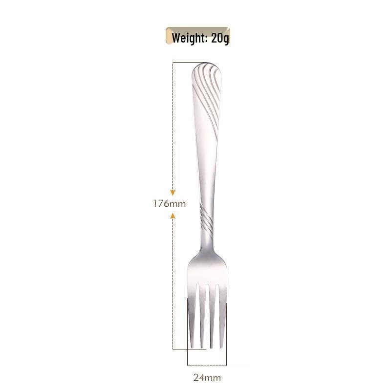 Stainless Steel Dessert & Fruit Fork Set