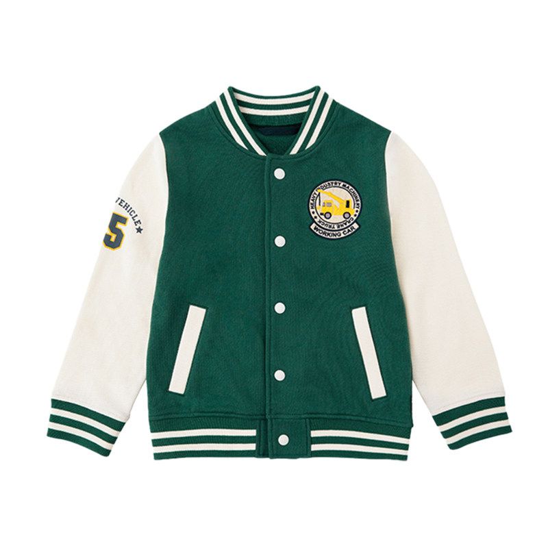 New Arrival Japanese Style Zhongda Children's Baseball Uniform Outwear Spring and Autumn Boys' Cardigan Tops Casual Sports Jacket Sweatshirt