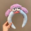 Colorful and Vibrant Big Eyes Plush Headband Hair Accessories Girls Cartoon Hairband  Daily