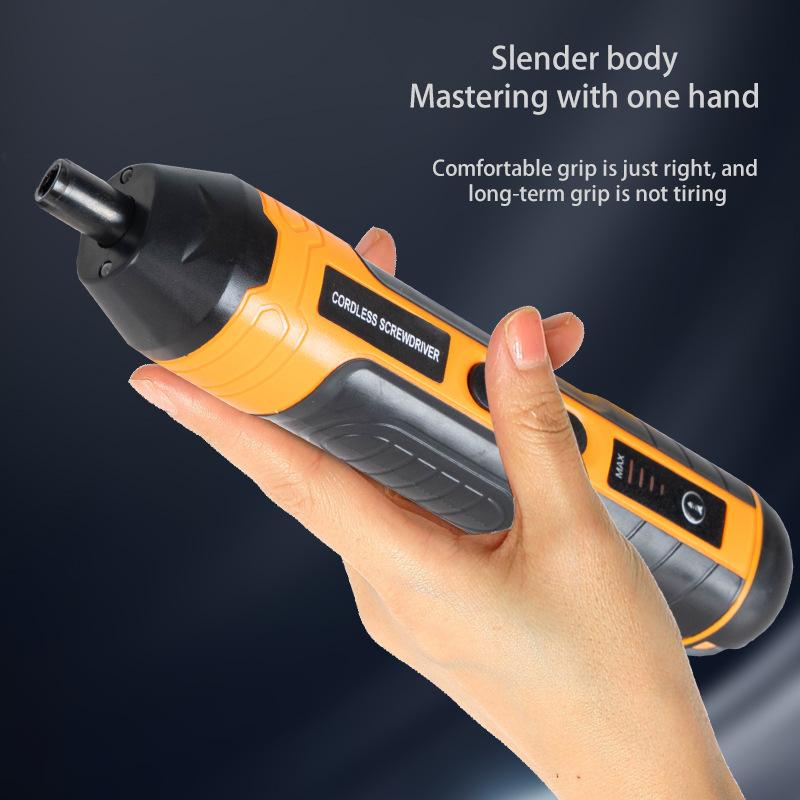 4-Speed Torque Electric Screwdriver USB Mini Power Screwdriver Set