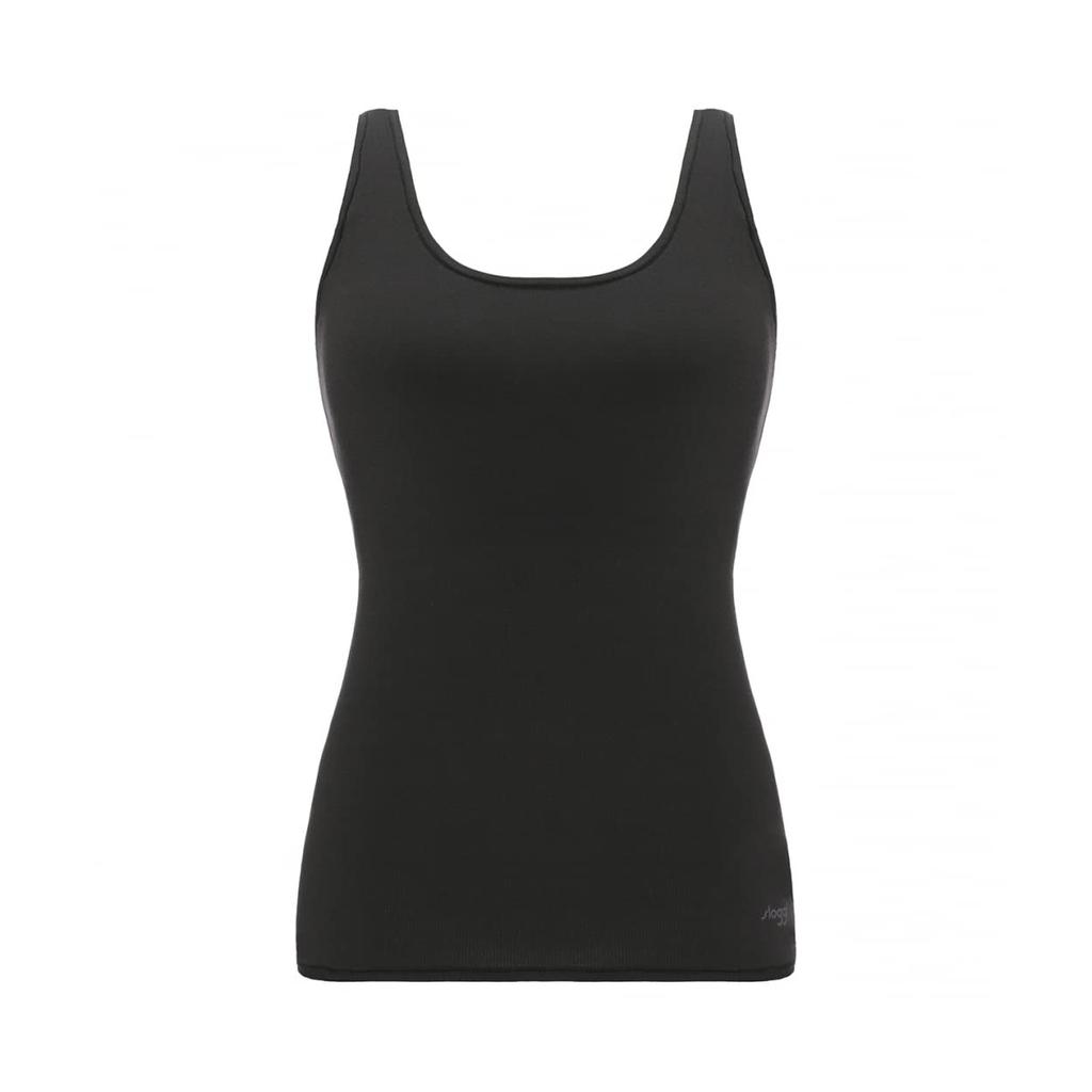 Triumph Sloggi Go Cup Top 0004 Sizes All-Round 2, Large, (Black), LL-3L
