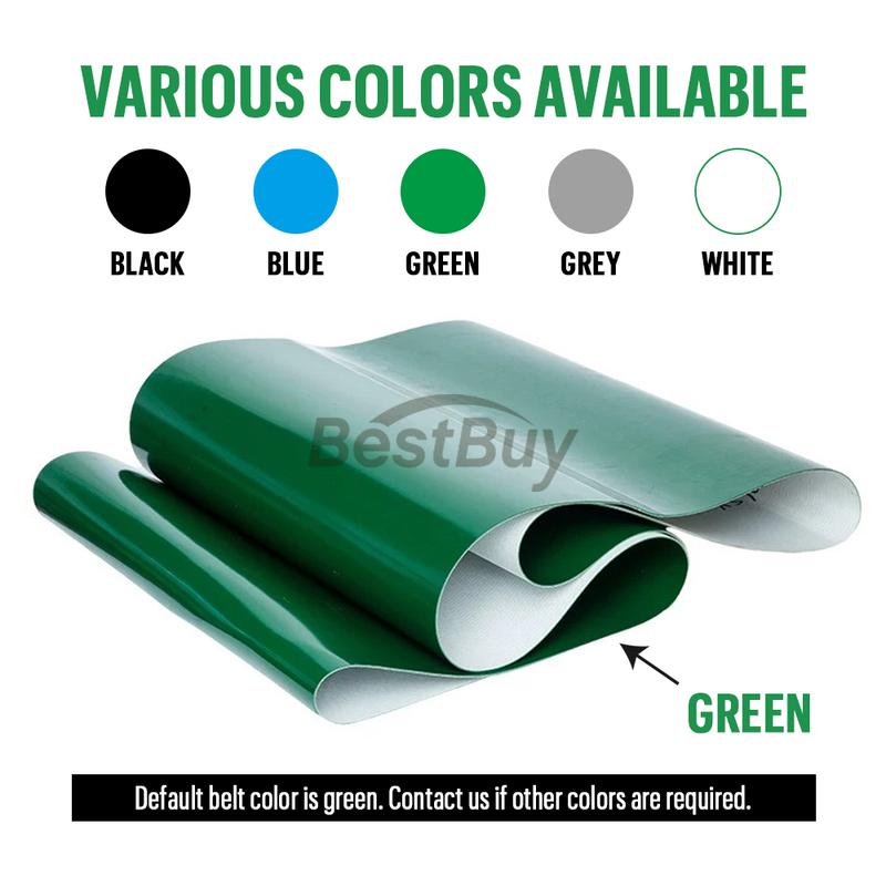 Nastro Trasportatore Industriale in PVC Larghezza Personalizzabile 60mm-100mm Perimetro 2050mm-2500mm per Maggiore Efficienza