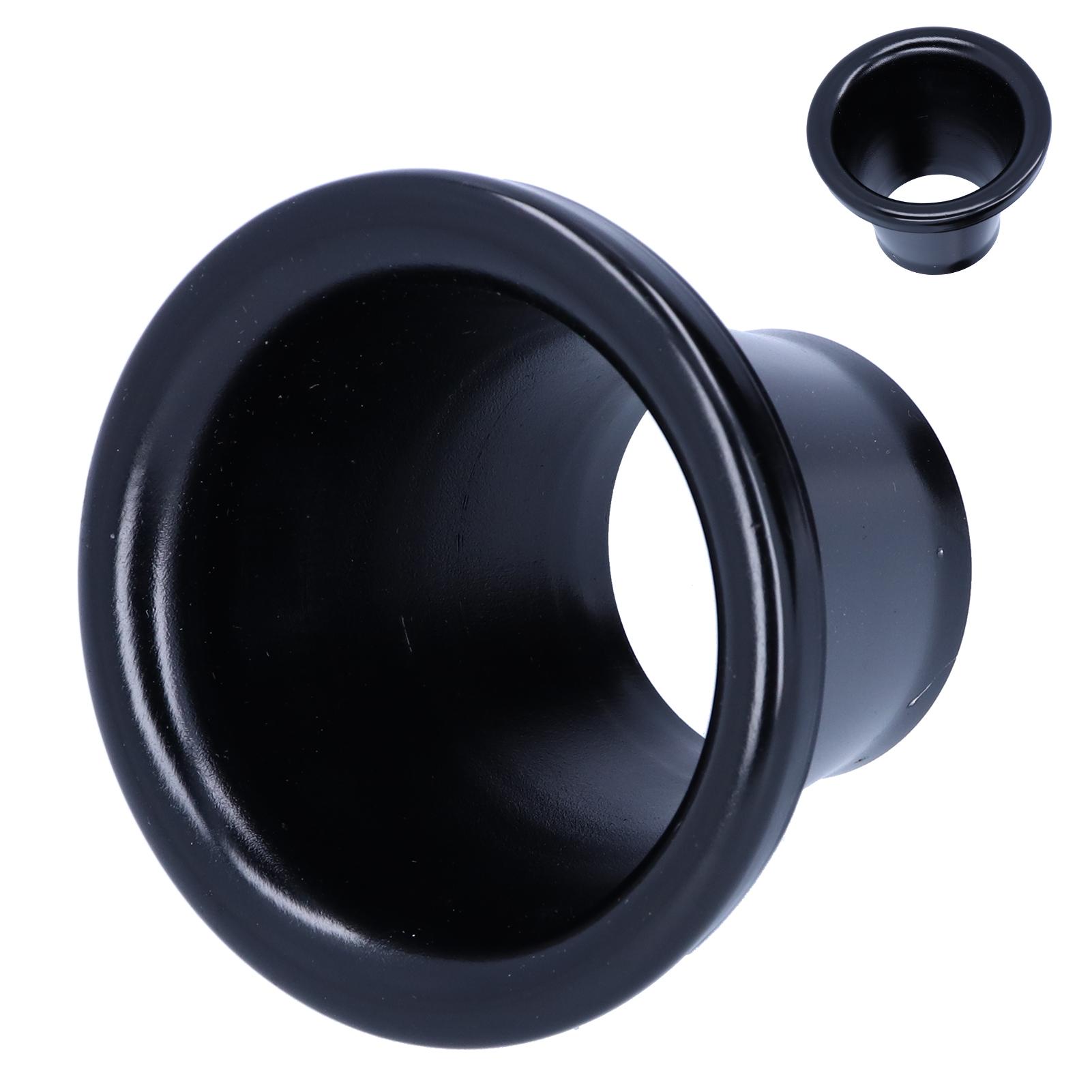 

1,9 дюйма Повітрозабірник Турбо Ріг Адаптер Velocity Stack Алюміній з ЧПУ Аксесуар для Модифікації Автомобіля Чорний чорний