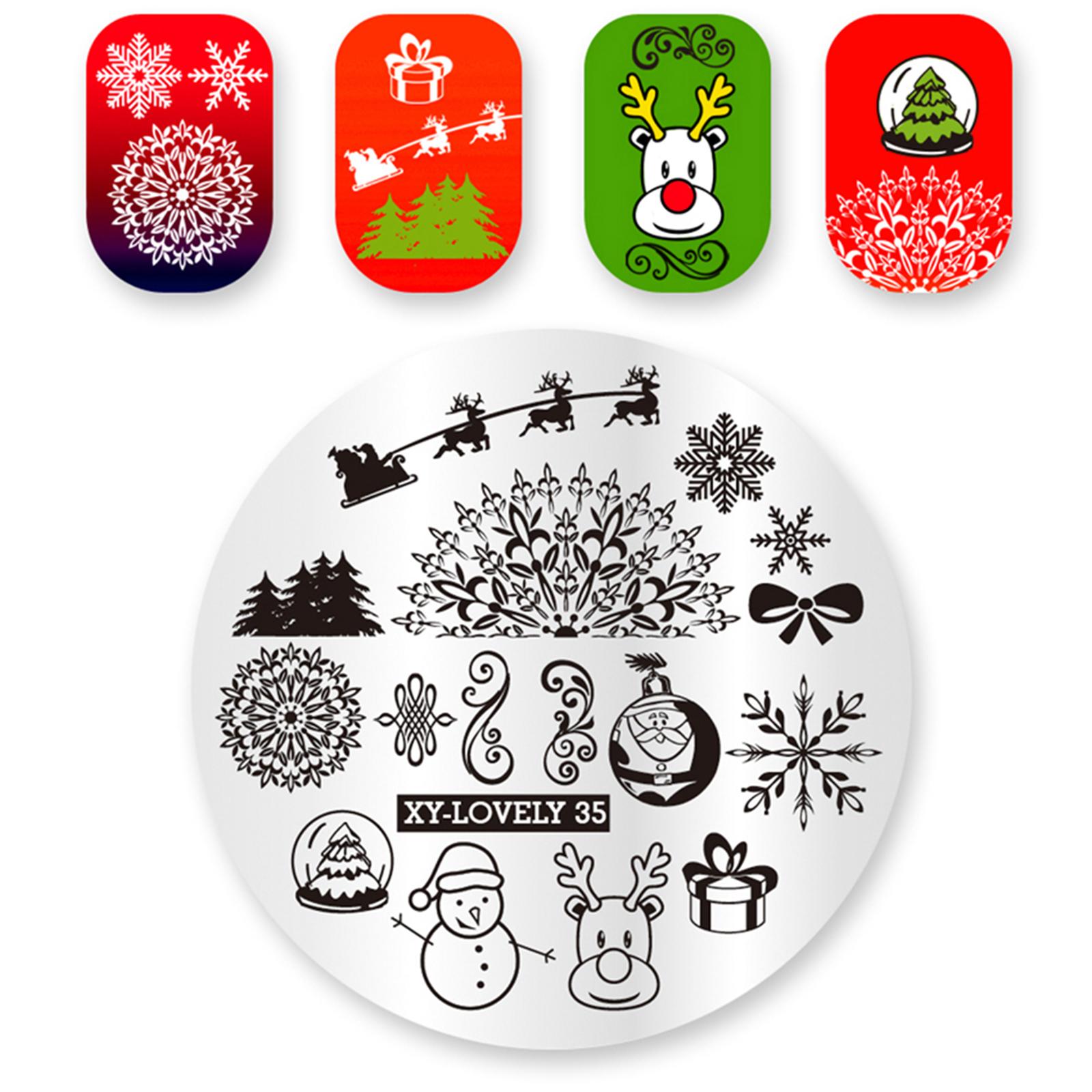 

Маникюр DIY кружева цветок розы лес изображение ногтей пластины для дизайна ногтей штамповки пластины инструменты для дизайна ногтей