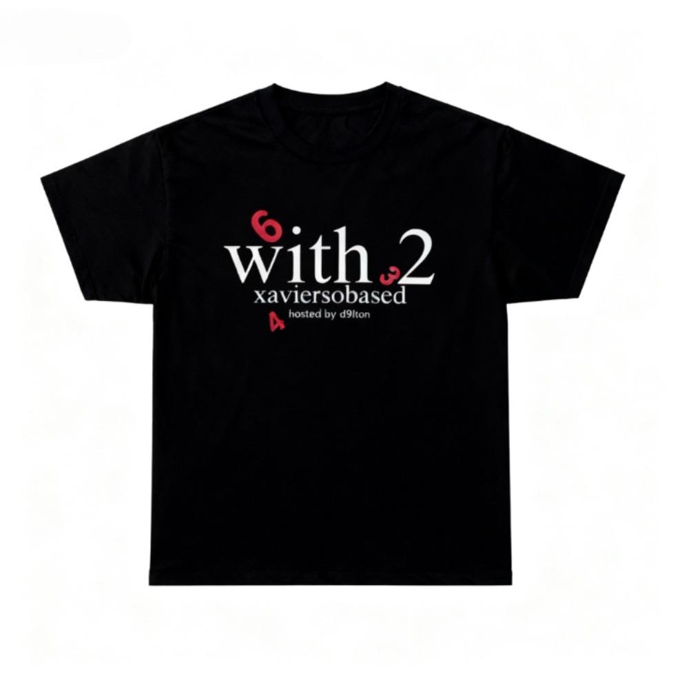 ZheXiong TEE 2026 Xaviersobased 2 Invert Tees Tour Album 100% katoen T-shirt Muziek Merch Maten S Tot 4XL Streetwear Unisex Grafisch T-shirt 3XL