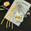 Handmade Nylon Woven Rope Bag Pendant Cute Candy Color Fashion Backpack Handbag Hanging Bags Accessories