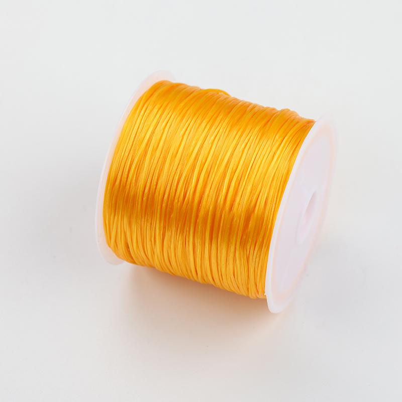 Elastic Cord Roll for Beading: 60m Bracelet & Pearl Thread