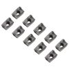 10 Pcs Carbide Inserts APKT1003PDR IC908 Indexable Insert for Steel, Cast Iron