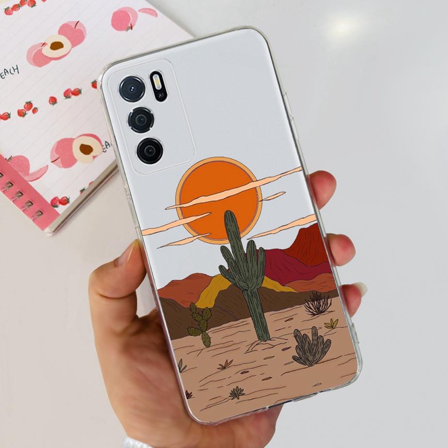 Für Oppo A16 A16s Hülle Stylische Bemalte Rückseite Weiche Dünne Handyhülle Für Oppo A16s OppoA16 s CPH2269 Hülle Fundas Bumper Schale